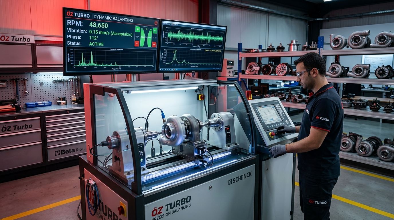Öz Turbo Dinamik Balans Laboratuvarı ve Test İstasyonu